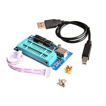 1SET PIC Mikrovaldiklių USB Automatinis Programavimas, Programuotojas K150 + ICSP Kabelis