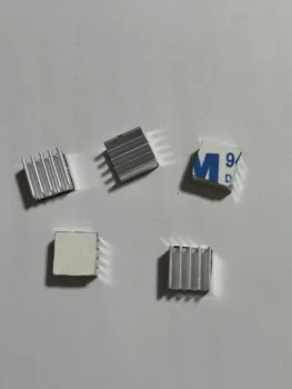 5vnt 9x9x5 Mini Šilumos Kriaukle Aliuminio Gaminys Modulis Šilumos Kriaukle Chip Šilumos Išsklaidymo