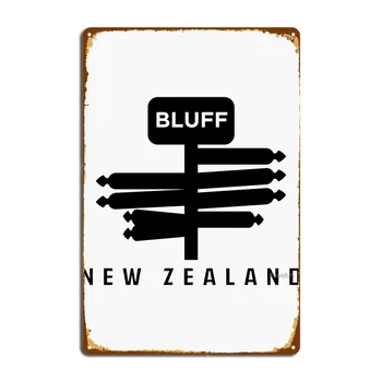 Blefas, Naujoji Zelandija Metalo Ženklai Klubas Šalies Klubas, Baras Projektavimas, Sienų Dekoras Alavo pasirašyti Plakatai
