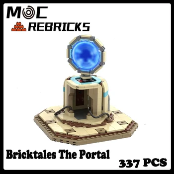 Bricktales Portalas Modelis SS Asamblėjos Plytos, Statybiniai Blokai 