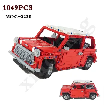 Klasikinis Modelis Ss-3220 Classic Mini Jeep Blokai Automobilio Modelį 1047PCS Kūrimo Rinkinys, Statyba Blokai Žaislas Vaikams Gimtadienio Dovana