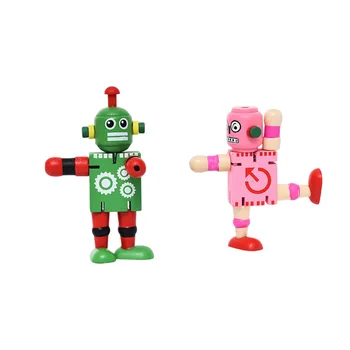 Mediniai Keičia Robotas Žaislas Žavinga Veiksmų Skaičiai Parengti Pažintinių ir Motorinių Įgūdžių Gyvulių Užpildų Stuffers