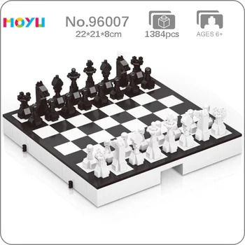 Moyu 96007 Stalo Žaidimas Tarptautinės Šachmatų Saugojimo Bylos Mini Diamond Blokų, Plytų Pastatas Žaislas Vaikams, Dovana, Ne Lauke