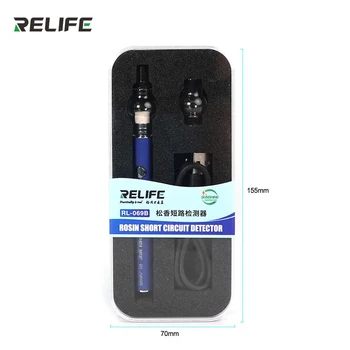 RELIFE LR-069B Kanifolijos Trumpojo Jungimo Detektorius USB Įkrovimą, nustatant Gedimo Taškų Mobiliojo Telefono, Kompiuterio Plokštę