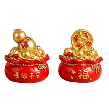 Statulėlės, Papuošalai Feng Shui FA CAI Pinigų Medis Laimingas, Laimę Gimtadienio Kepimo Pyragas Suknelė Apdaila Automobilio prietaisų Skydelio Ornamentu